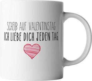Valentinstag-Tasse
